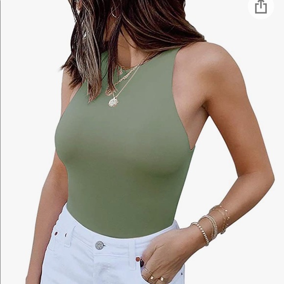 Olive compression. Bodysuit - Picture 2 of 4